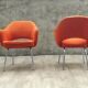 Pair of armchairs "conference" Eero Saarinen for Knoll years 60