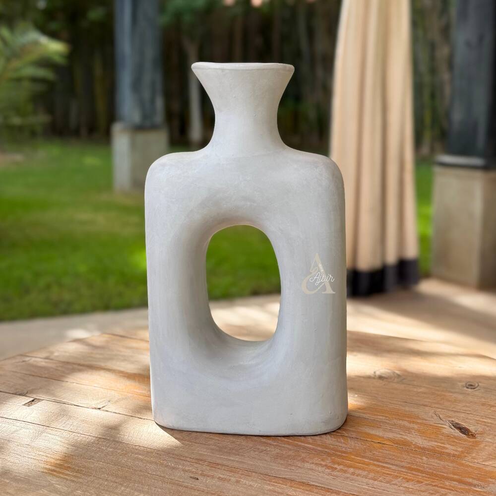 7 Vases artisanals Riad mat