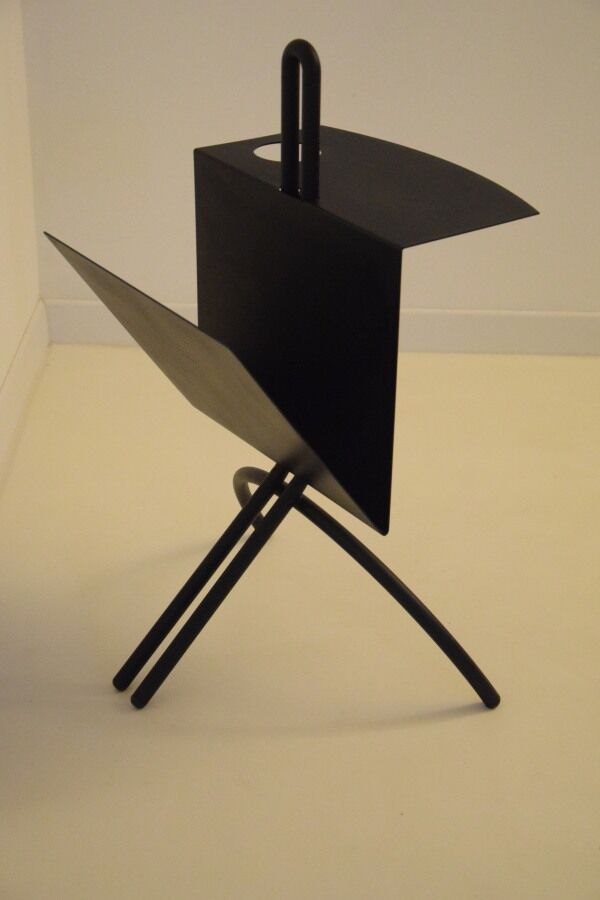 Magazine holders - Sofa end - Side table - Vintage - 80s - Design