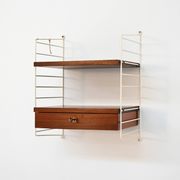 “BFB-hyllan” wall shelving unit by Nisse Strinning for String, 1950s