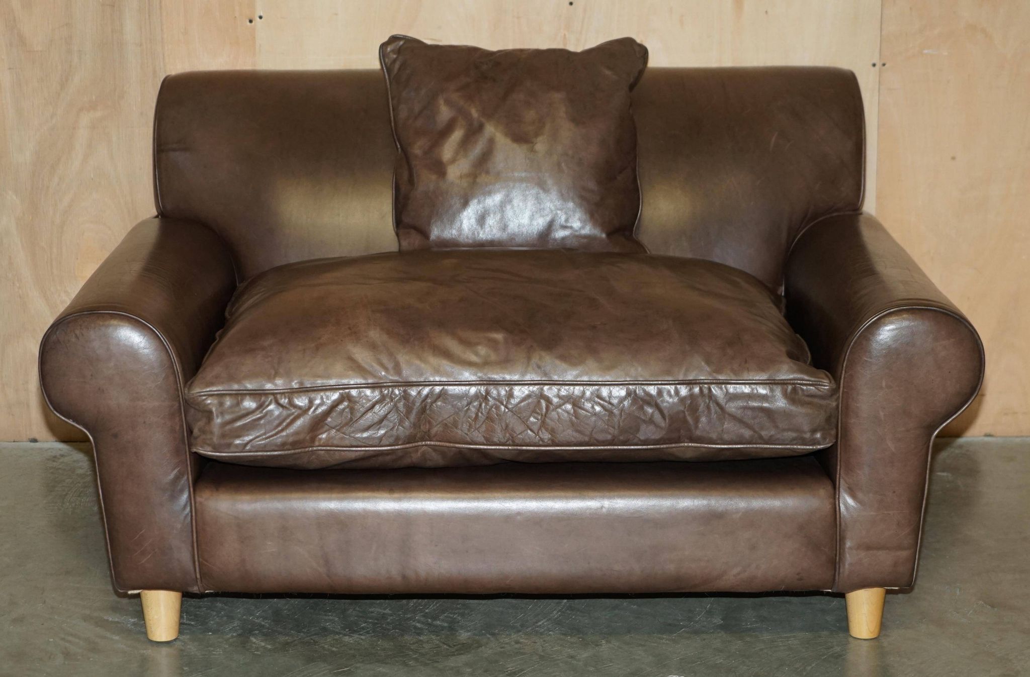 Canapé en cuir Terence Conran Chelsea