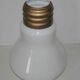 Suspension vintage en opaline en forme d'ampoule s