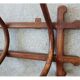 Curved wooden coat rack circa 1900