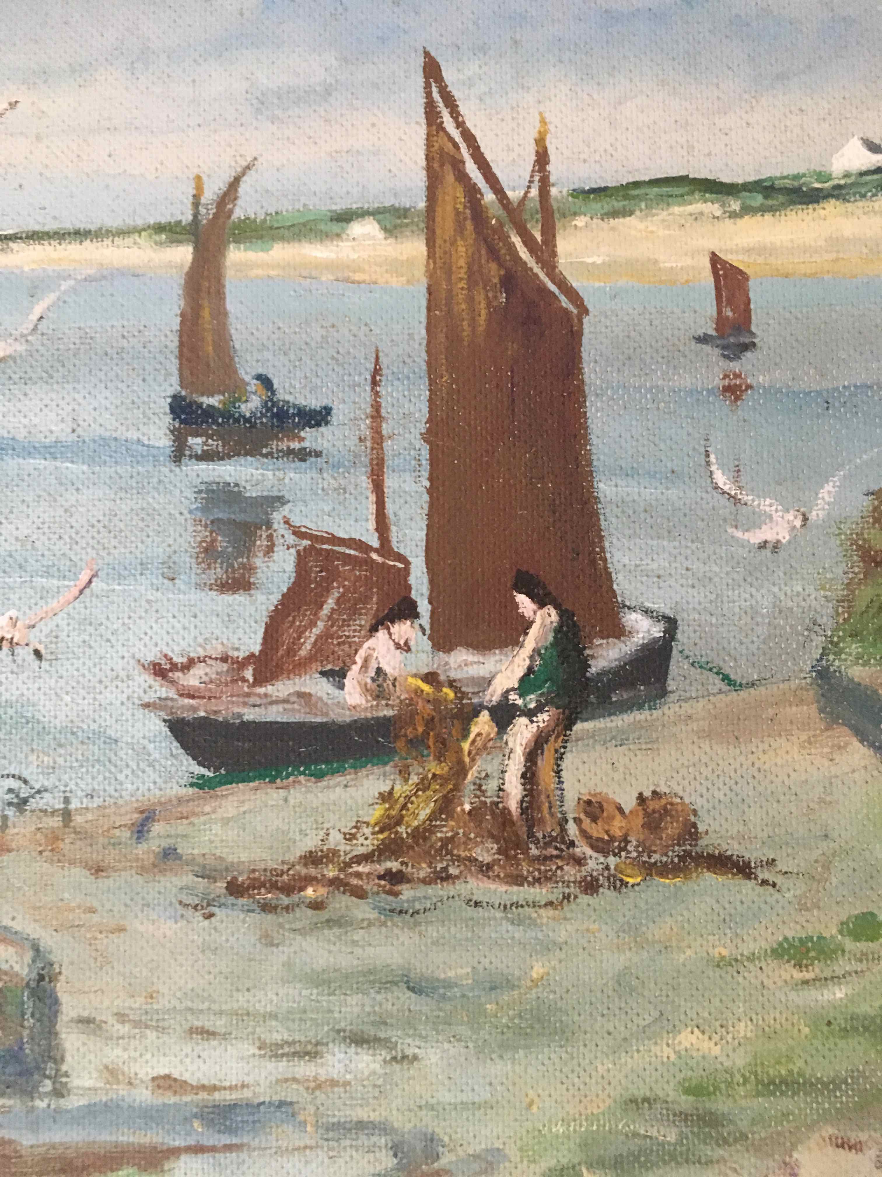 Painting former marine Brittany