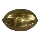 Old brass nut