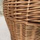 Rattan storage pouffe from the 60s-70s.