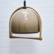 Vintage space age pendant lamp temde leuchten