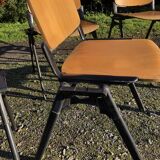 Suite de six chaises vintage vers 1970/1980