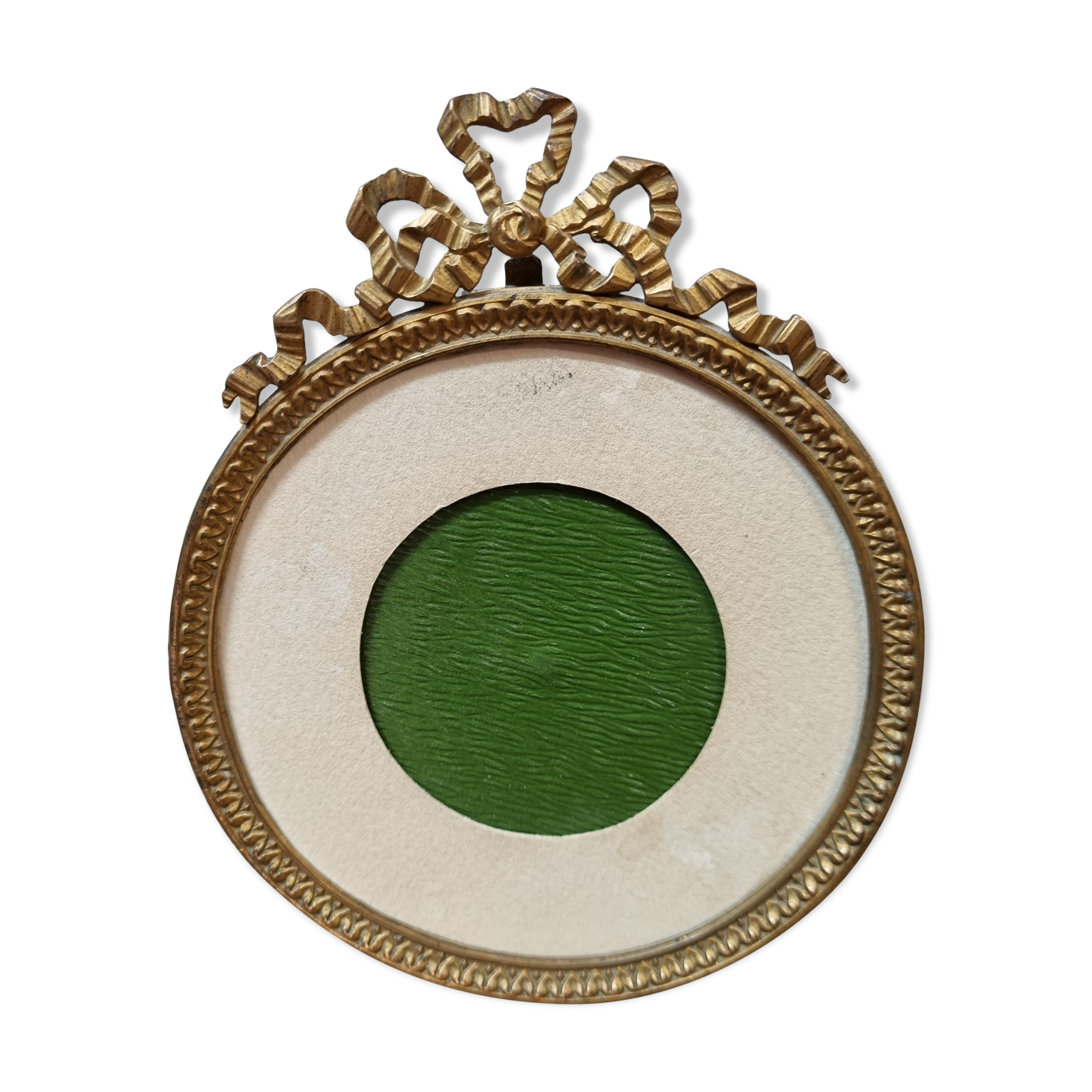 Round frame gilded bronze Louis XVI