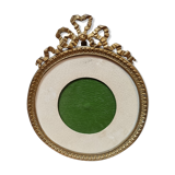 Round frame gilded bronze Louis XVI