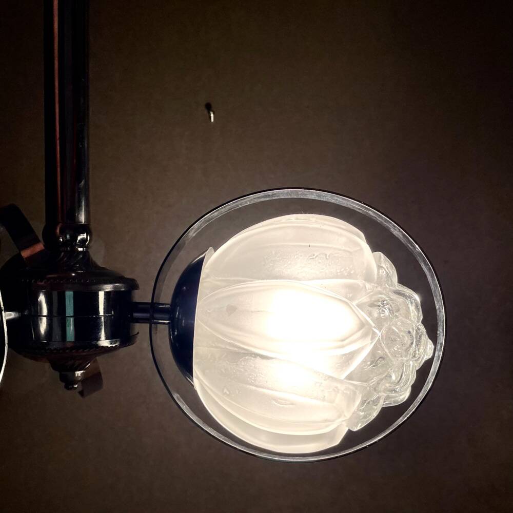Space Age 3-light Sputnik chandelier