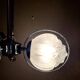 Space Age 3-light Sputnik chandelier