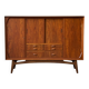 Teak chest of drawers, Denmark, 1950s, mid-century modern style, vintage