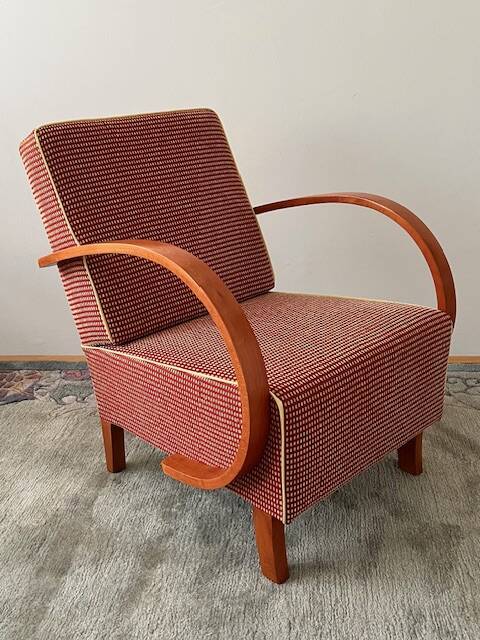 Jindřich Halabala, Cocktail Armchair “C”, 1935s