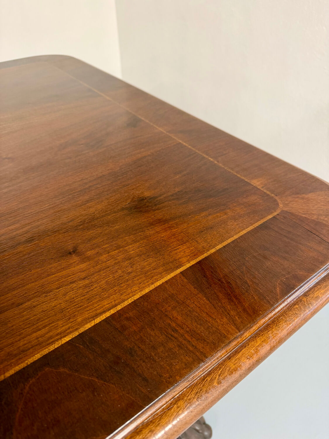 Large Chippendale dining table 300 cm claw foot an60
