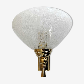 Wall sconce transparent glass