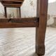 Drapery console table in pine