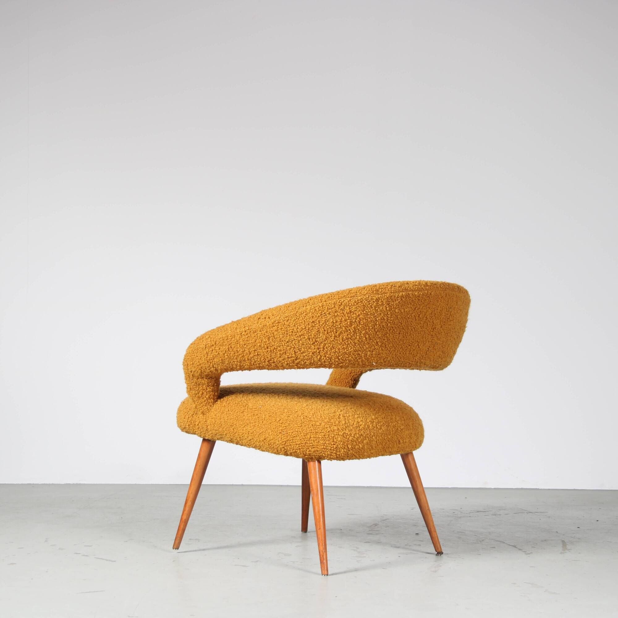 Chair style Gastone Rinaldi , Italy 1950