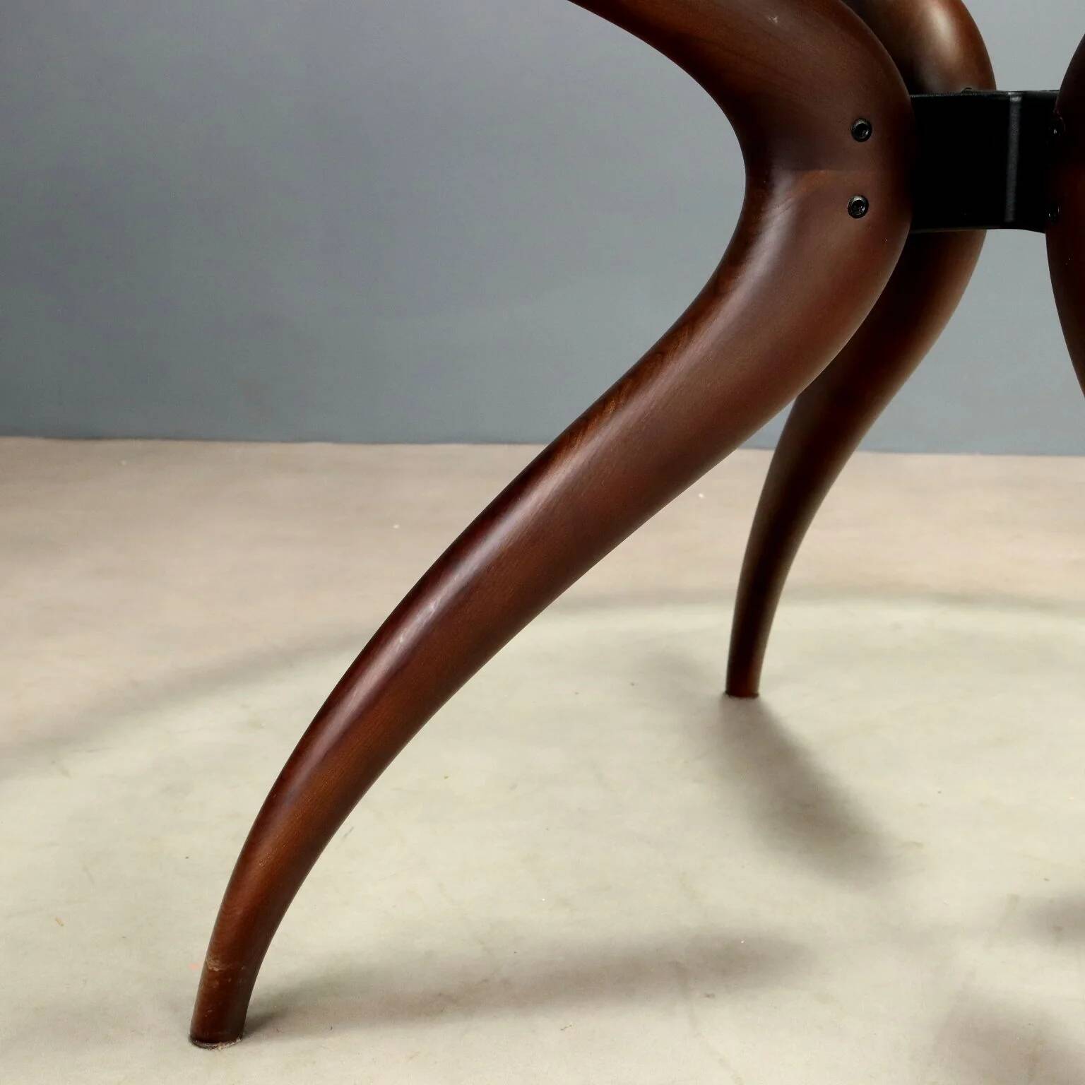 Table ronde moderne Porada, design Marconato et Zappa, années 2000
