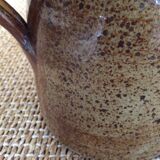 Stoneware pitcher