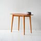 Table basse suédoise vintage de Nordiska Kompaniet en teck et chêne