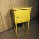 Meuble atelier métallique industriel une porte jaune
