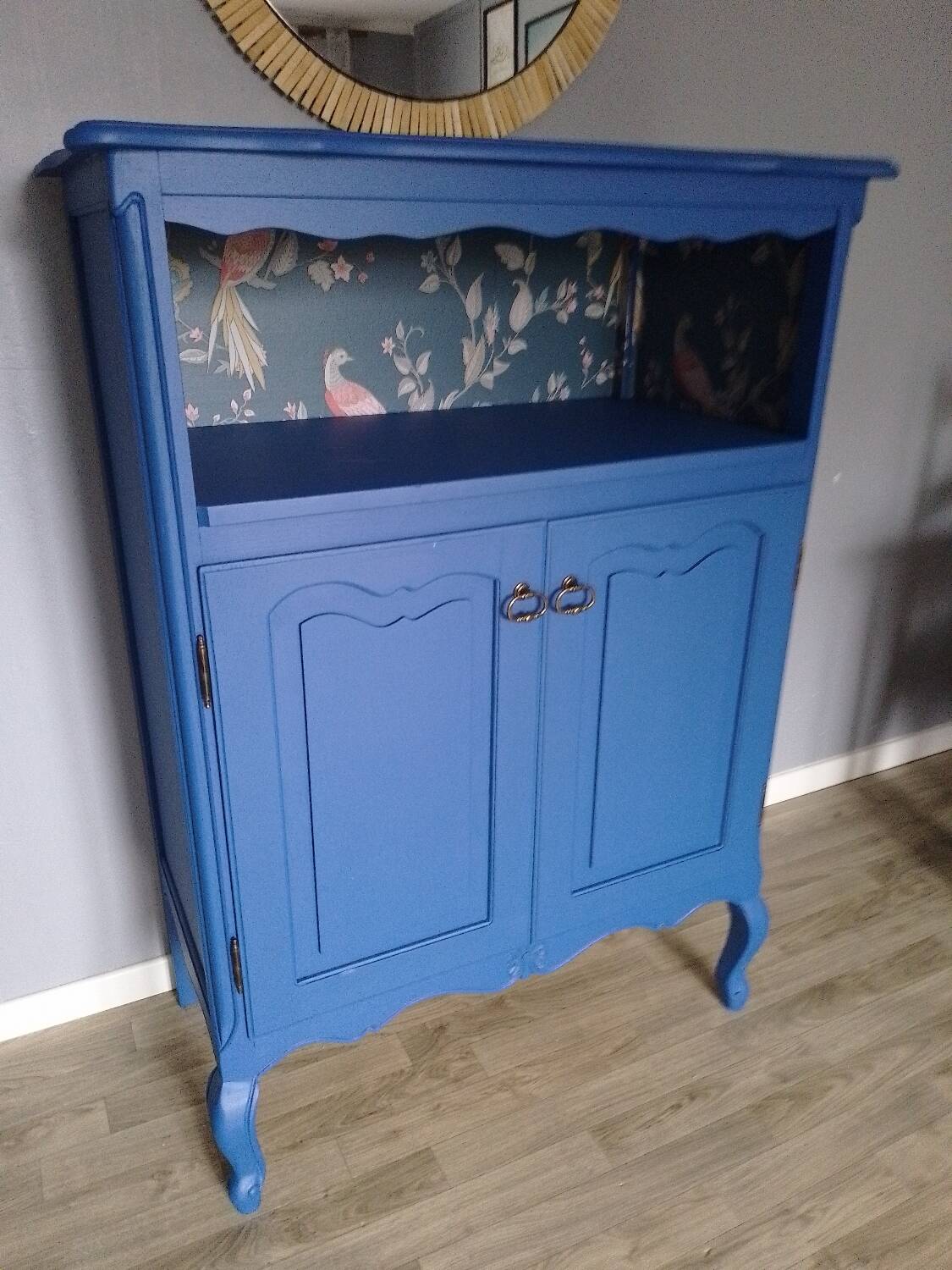 Restored kitchen furniture