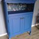 Restored kitchen furniture