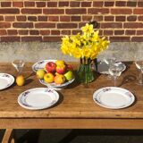 Old oak farmhouse table