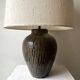 Art Deco ceramic table lamp, 1940.
