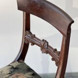 Mahogany dining room set, work in English 19th century