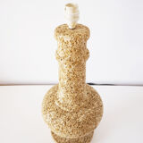 Reconstructed stone lamp base 1970