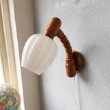 Apply with 1970 pleated glass blind