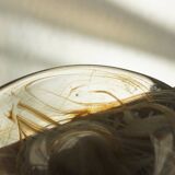 Danish Glass Model 868 Bowl by Michael Bang for Holmegaard, 1970s