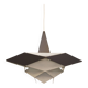 XL Mid-Century Modern Pendant Lamp: Preben Dahl Symfoni, Denmark 1960s