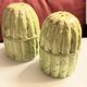 Set of salt and pepper shakers, barbotine