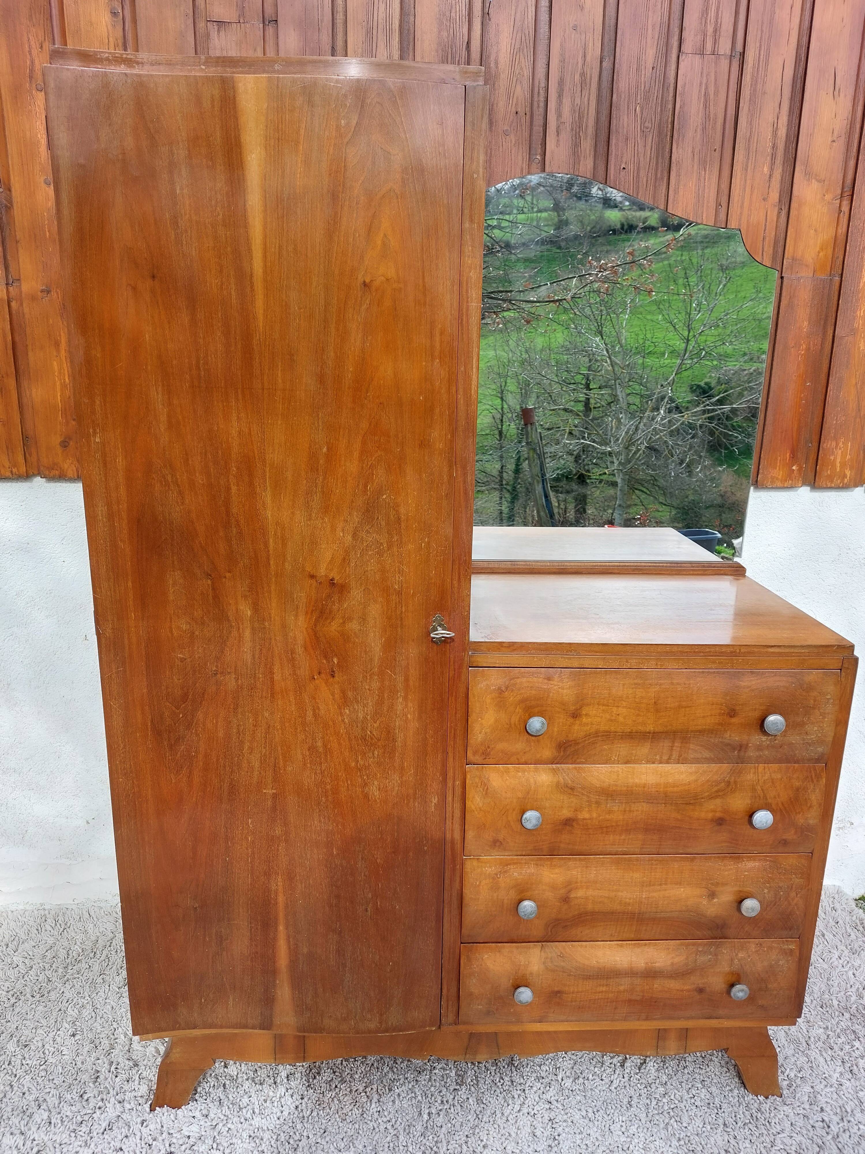 asymmetrical wardrobe