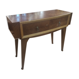 Mahogany and ash console circa 1950/60