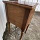 Louis XVI Style Walnut Bedside Table – Early 20th Century