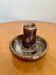 Vintage ceramic stoneware candle holder 1950