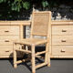 Bamboo desk, large drawer desk with chair, storage, bamboo furniture, interior decoration