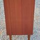 Vintage mahogany chest of drawers from the 60s conical feet 4 drawers
