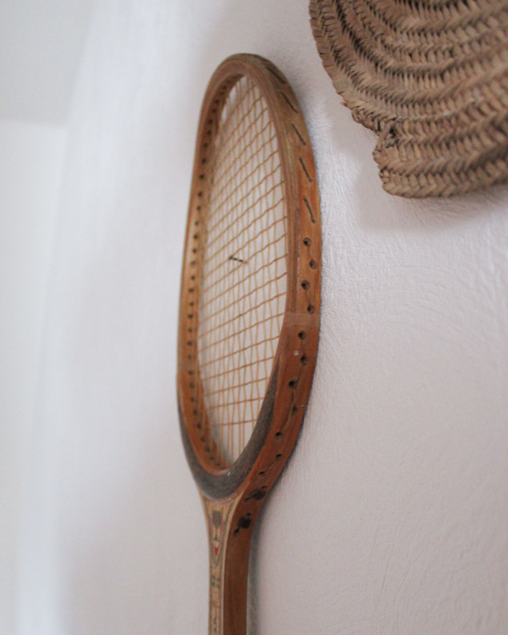 Vintage tennis racket