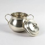 Christofle silver-plated sugar bowl – Bagatelle model (Gallia Collection)
