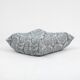 Togo lounge chair and pouf in patterned fabric by Michel Ducaroy for Ligne Roset, 1973, set of 2