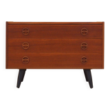 Teak chest of drawers, Danish design, 1960s, production: Denmark