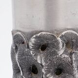 Dried flowers Aluminum Vase - Willy Luyckx for Aluclair 1970s