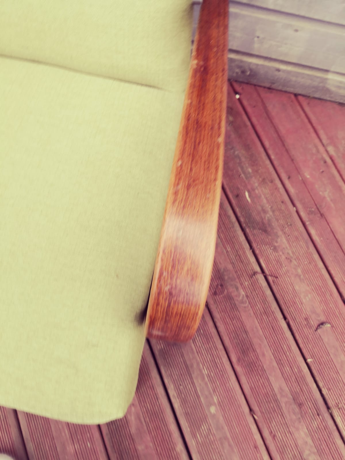 Pair of vintage Czech armchairs, Scandinavian style, 50s