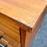 Commode vintage pieds compas