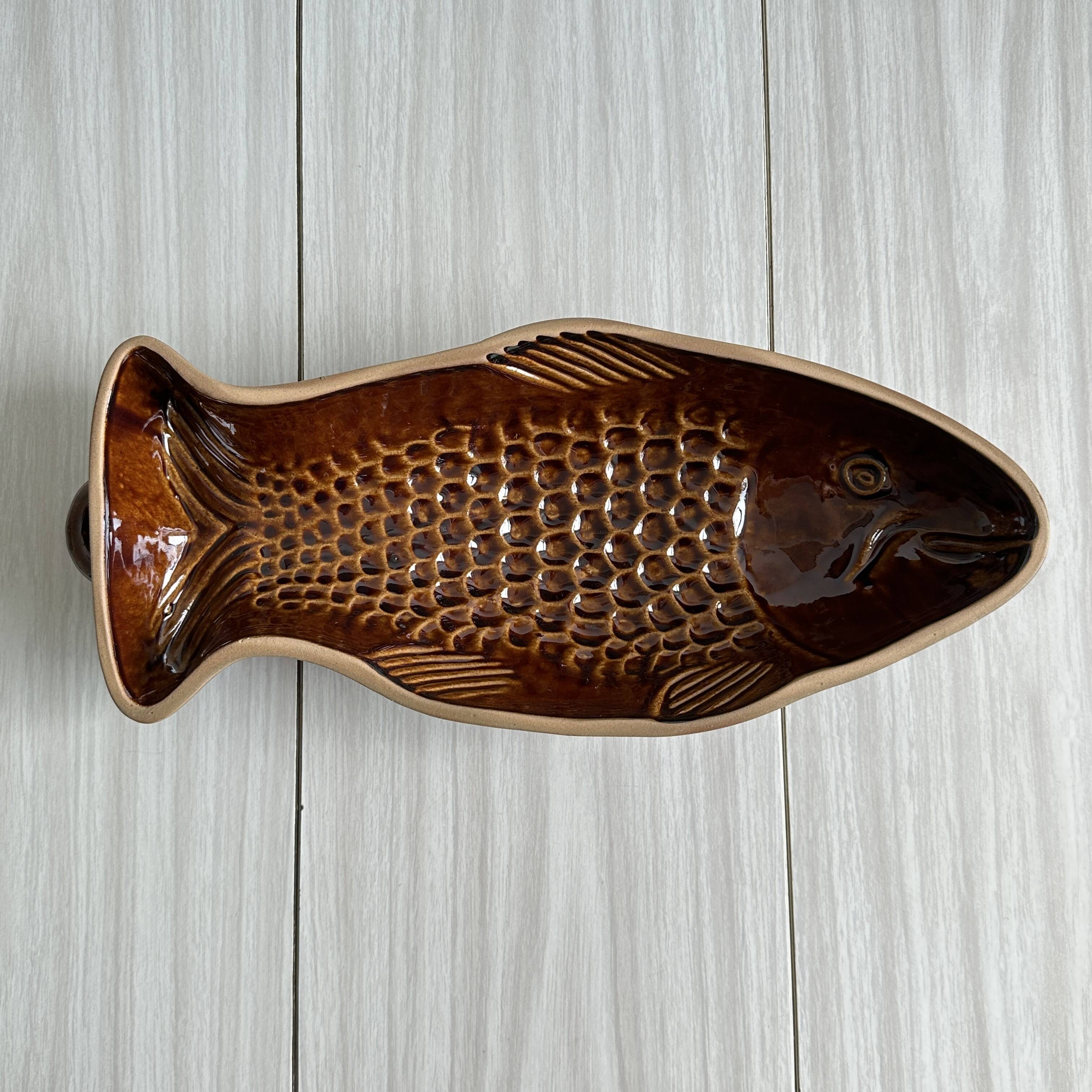 Ceramic fish dish